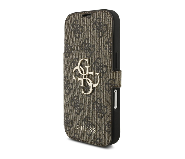 Guess Book 4G Metal Logo do iPhone 17 Pro brązowy - 1365517 - zdjęcie 4